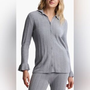 Barefoot Dreams Cozy Chic Ultra Lite Rib Pajama Top